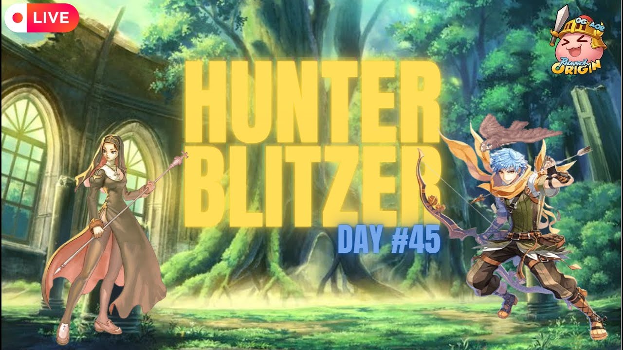 RO OGxAOR - Daily Quest + Daily Dungeon - POV Hunter Blitzer OBT DAY #45