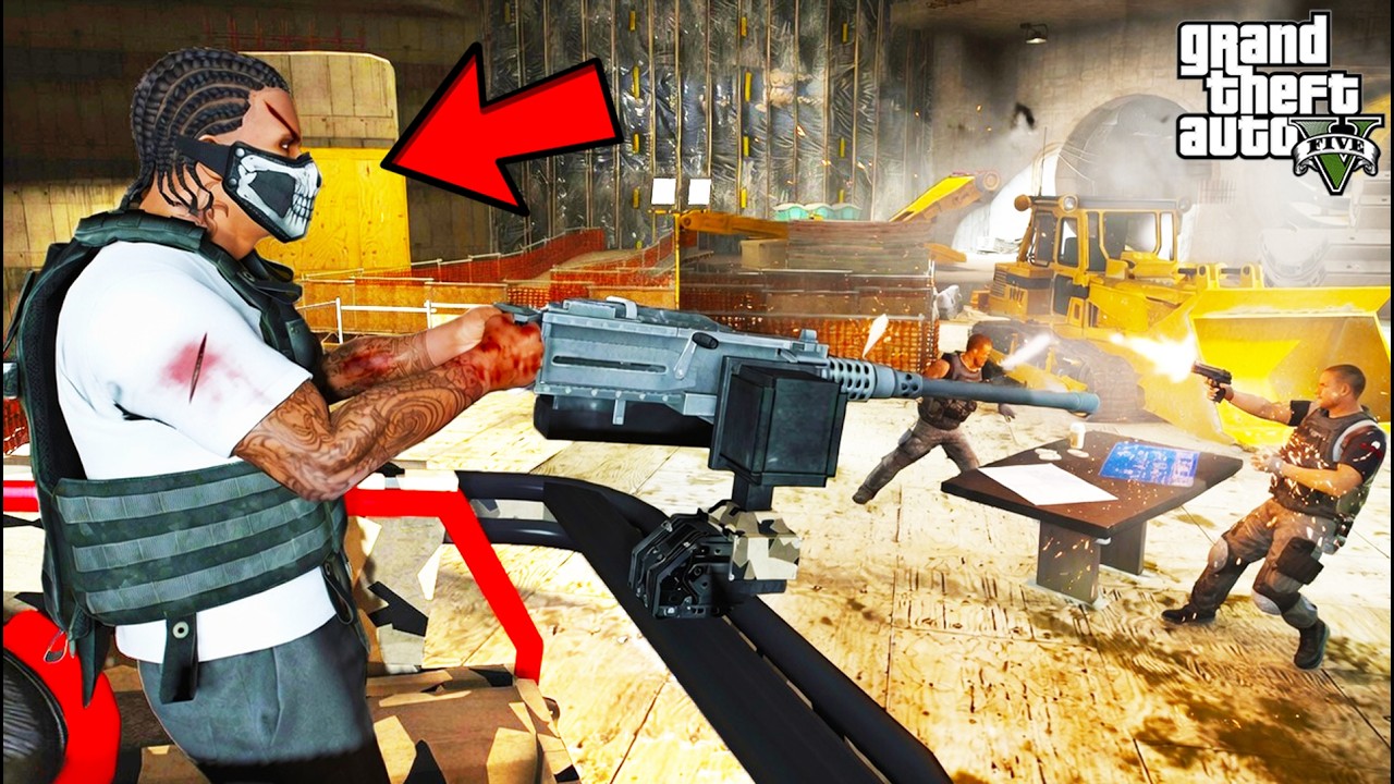 Franklin's First Day as A General of Special Operations Unit in GTA 5 | SHINCHAN and CHOP