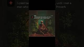 I Cried Because I Had No Shoes | Persian Proverb | Gratitude Reality | Life Wisdom Quote