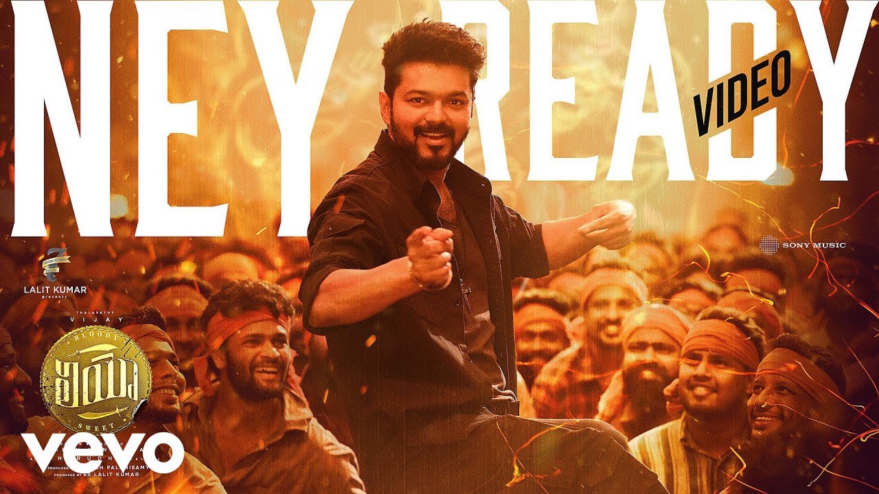 Leo Telugu   Ney Ready Video  Thalapathy Vijay  Anirudh Ravichander