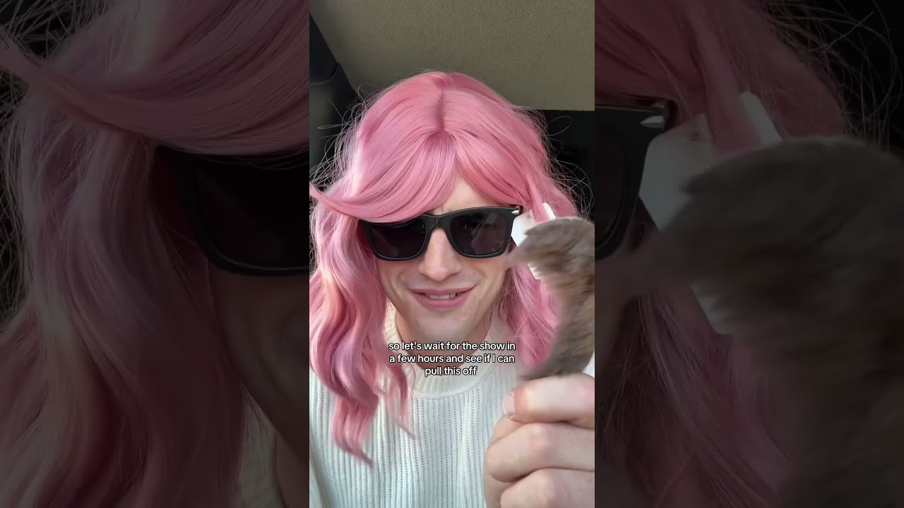 sneaking into my wife’s show