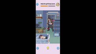 Brainy prankster level 53 help the girl keep warm