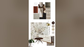 How I create interior mood boards in 5 mins on my iPad using Morpholio Board Application #moodboard
