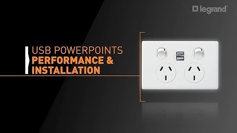 Legrand Excel Life - Super Fast USB Powerpoints