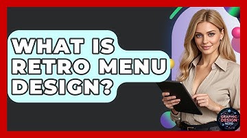 What Is Retro Menu Design? - Graphic Design Nerd