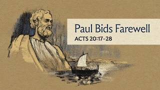 Message: Paul Bids Farewell (08/23/2026)