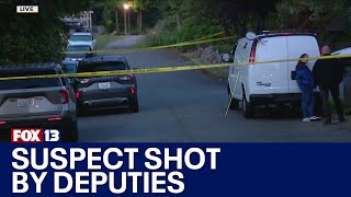 Man shot by deputies in Tacoma