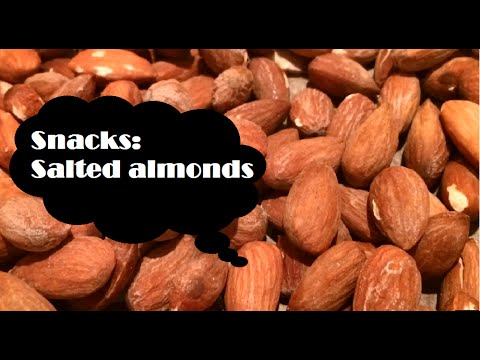 Salted almonds - the easy