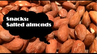 Salted almonds - the easy way