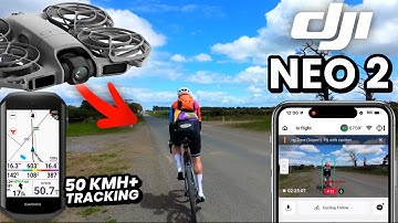 DJI Neo 2 Cycling Speed Test... 50km/h!?