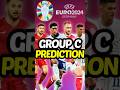 Euro 2024 Group C Predictions 🇸🇮🇩🇰🇷🇸