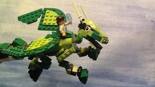 Puff The Magic Dragon In Legos