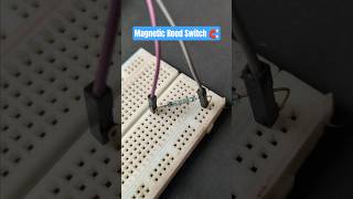 Magnetic Reed Switch Sensor Arduino #shorts #arduino #trending #diyprojects #electronics #viral #diy