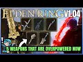 The 5 Now BROKEN STRONG Weapons in Elden Ring Patch 1.04 You Need - HUGE Weapon Speed & Damage Buff!