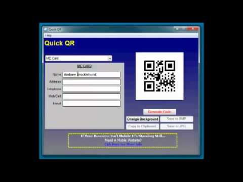 How To Generate a QR Code - instructions