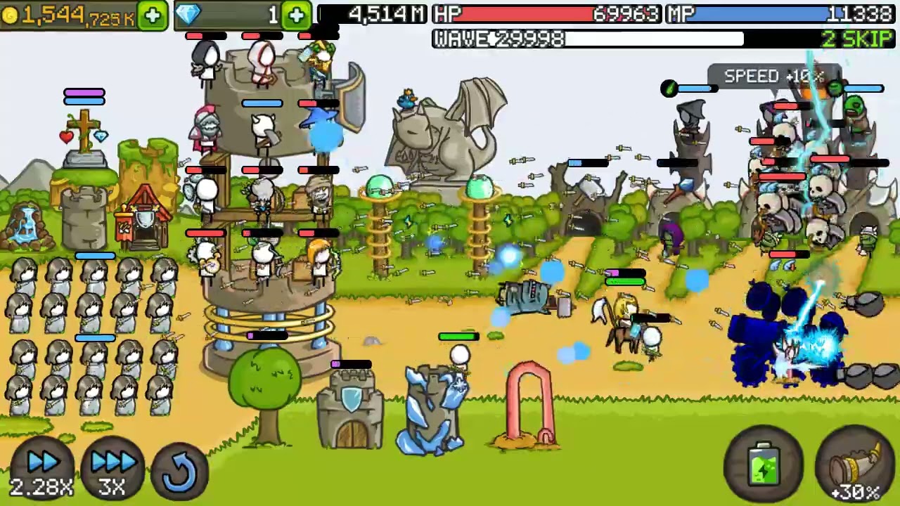 WAVE 30000 in grow castle