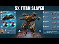 [WR] Equalizer Heimdall w/ Frederick +281% (5x Titan Slayer) | War Robots Gameplay