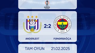 Thumbnail for Anderlext 2:2 Fənərbağça | UEFA Avropa Liqası | TAM OYUN