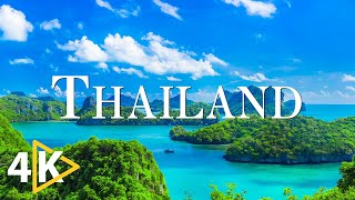 FLYING OVER THAILAND (4K UHD) - Relaxing Music With Beautiful Nature Videos - 4K Video Ultra HD