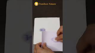 Remove Ink from paper | simple hack | Easy Experiment #8 #Shorts