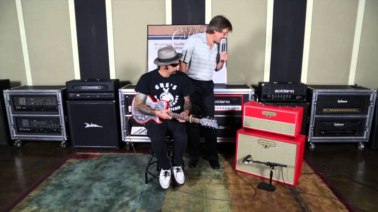 Louis Electric Amplifiers KR 12, Blues City Music guitar amplification demo HD