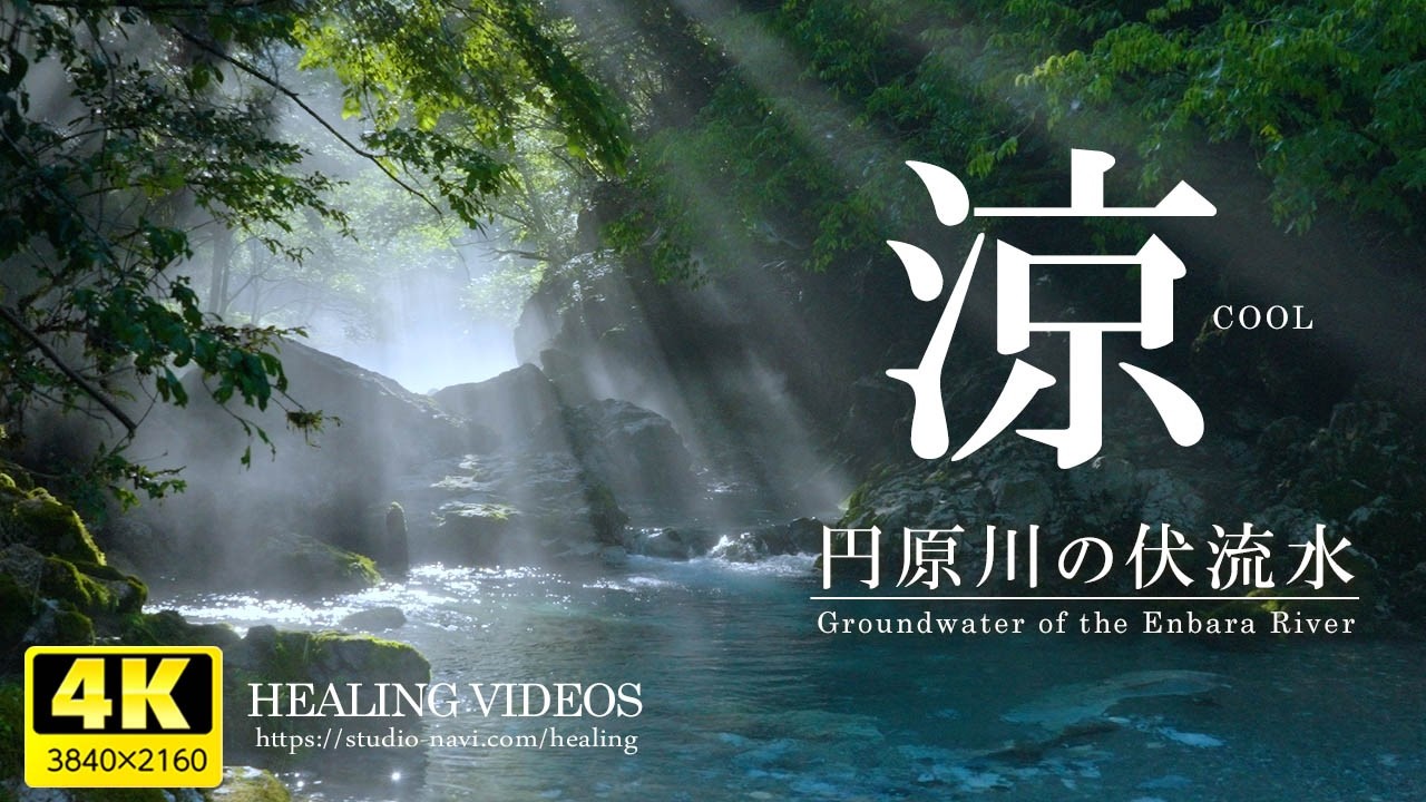 Healing] Coolness / The sparkling light of the groundwater of the