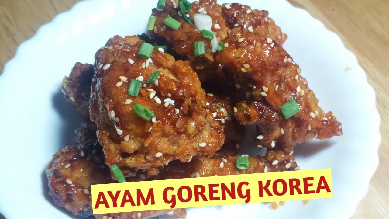 RESEP AYAM GORENG KOREA - GOCHUJANG - YouTube