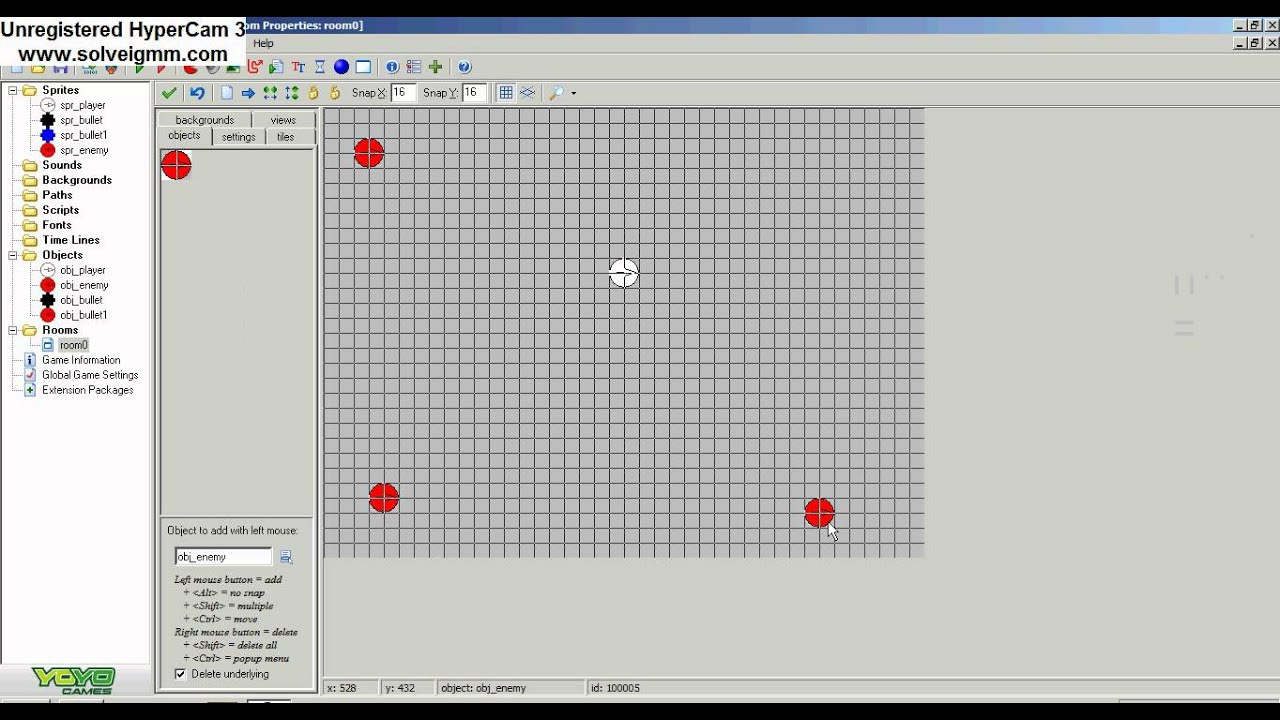 Game Maker Tutorial 5: Basic Topdown #2 - YouTube