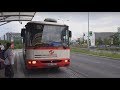 Czech republic prague bus 197 ride from chodov to hje