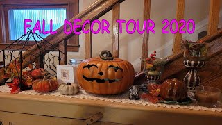 Fall Home Decor Tour 2020 ~ My HALLOWEEN vignettes in my home 🎃 ~ THRIFTED AND VINTAGE DECOR