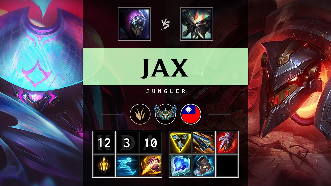 Jax Jungle vs Skarner: Triple Kill, Legendary - TW Challenger Patch 14.24