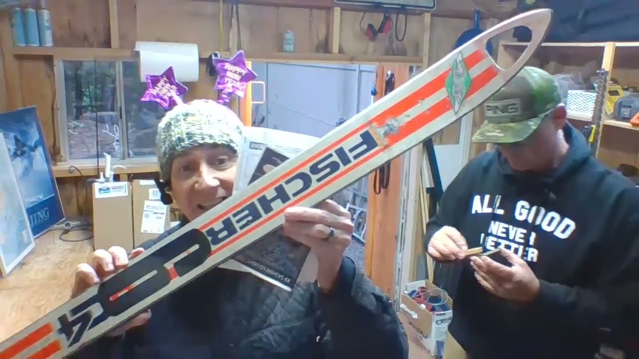 Cleaning the Ski Shed