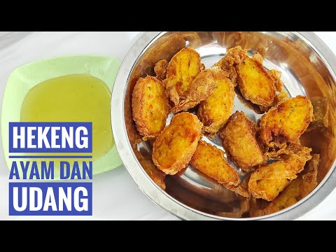 Nasi Hekeng Hakong Udang Campur Ayam