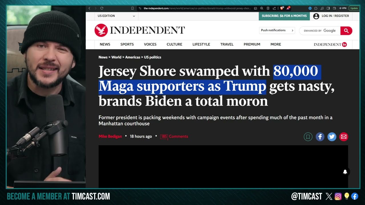 Trump Wildwood Rally Drew 100K PEOPLE, Polls Say TRUMP WINS 2024. Democrat SHADOW CAMPAIGN In Play