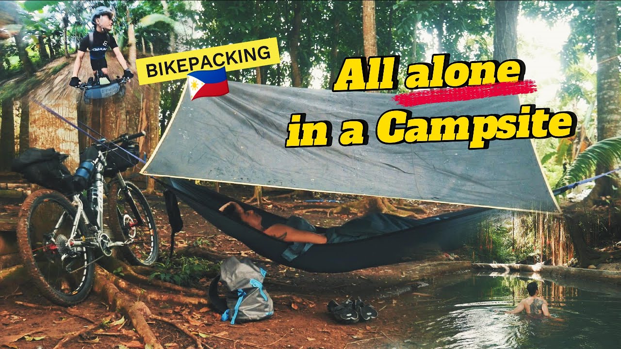 Solo Bikepacking MTB | Camp Pasong Santol, Amadeo, Cavite, Philippines | Silent Vlog, ASMR