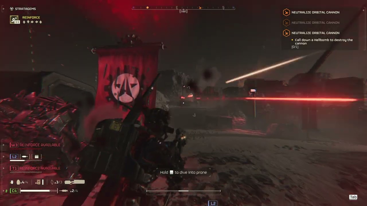 Helldive insanity on Helldivers 2 | The Mobile Fortress