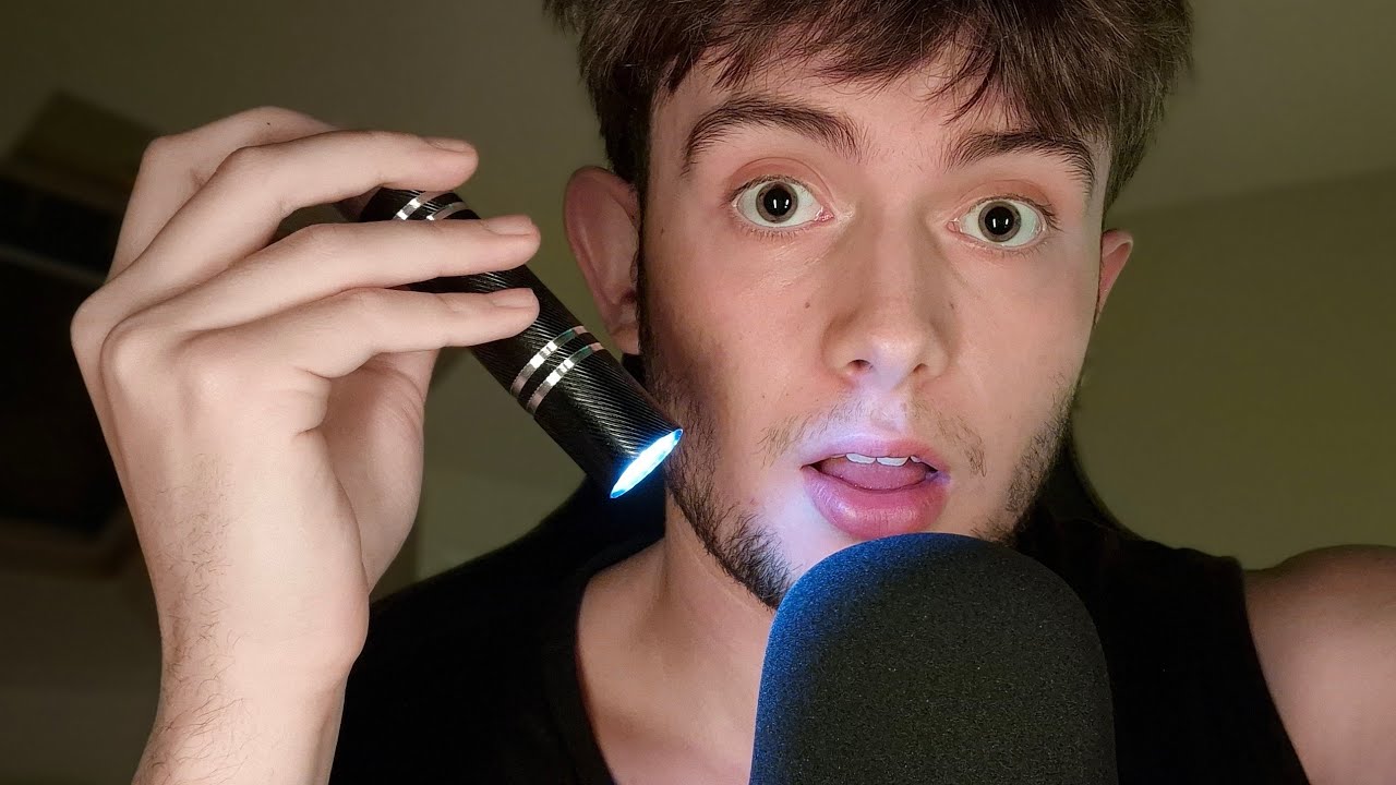 ASMR. Suis mes instructions+ ouvre et ferme les yeux!!😴