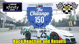 Live NASCAR Xfinity Series The Chilango 150 @ Autodromo Hermanos Rodriguez Race Reaction and Results