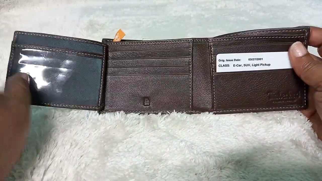 This Leather Timberland Wallet Is Lovely Great Gift Idea for Father, Husband, Grandfather