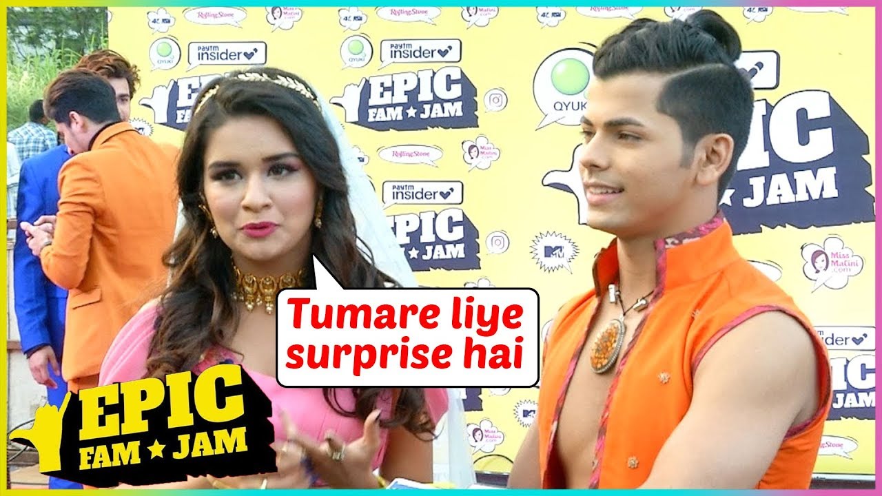 Siddharth Nigam & Avneet Kaur Talks About Their ROMANTIC Performance At Epic Fam Jam Event