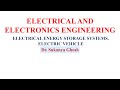 Electrical Energy Storage Systems & Electric Vehicle