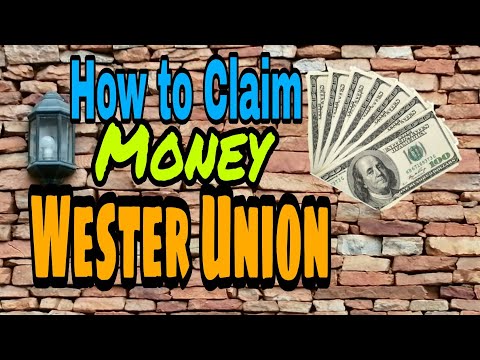 Video: How To Get Money In Western Union