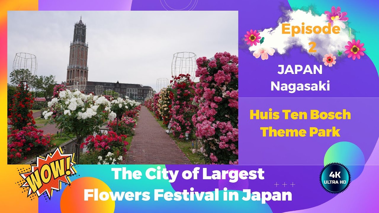 The City of Largest Flowers Festival in Japan