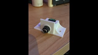 Audio Jack Holder 3D Print Timelapse
