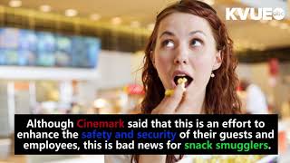 'Challenge accepted' | Snack smugglers react to Cinemark's new bag rule
