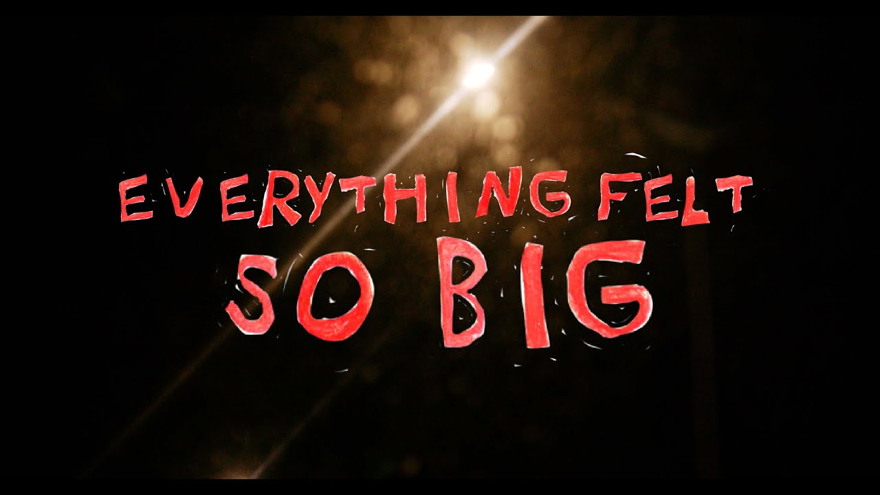EVERYTHING FELT SO BIG by lindsey and ethan