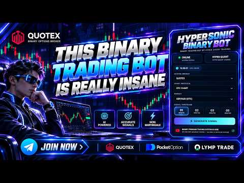 This AI Binary Bot Does the Analysis for You 🤯| Quotex & Pocket Option Bot Signal Test 2026