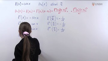 Ch4 Pr3: Taylor Series for cos