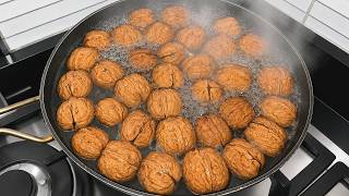 Throw Walnuts Into Boiling Water! My Grandmother's Secret Trick! 🌰