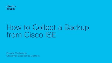 Create Cisco ISE Backup Using GUI or CLI | Secure Your Identity Services Engine Configuration